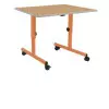 Table scolaire réglable, pliable et mobile