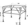 Podium modulable