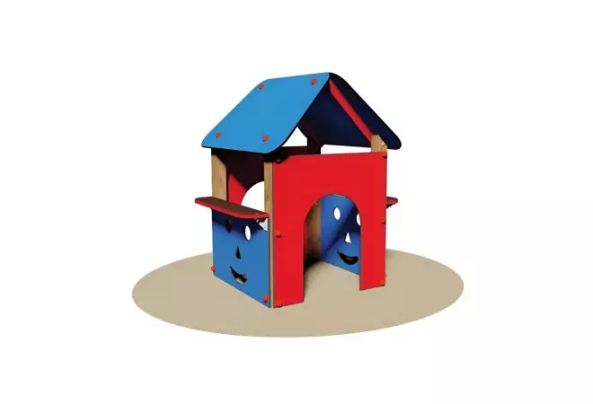 Cabane en bois enfant